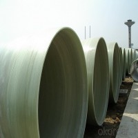 Hot Sale Large Diameter Glass Fiber Reinforced Gre Mortar Pipes Dn1600